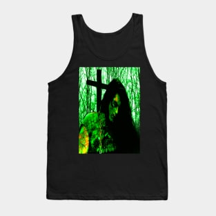 Green Man Tank Top